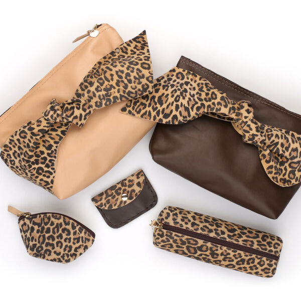 Bolsa com laço Animal Print